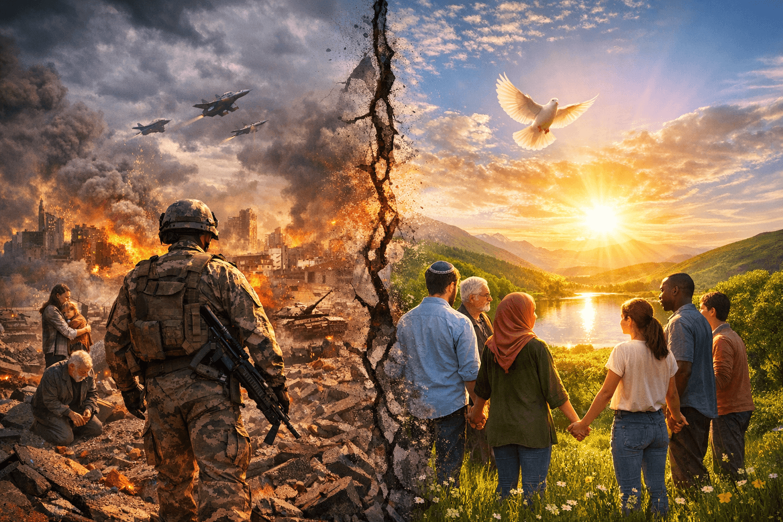 Cuándo terminarán las guerras Cábala, espiritualidad, misticismo, filosofia, humanidad