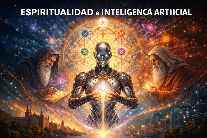 Conciencia humana, evolución de la IA y espiritualidad. Inteligencia Artificial.